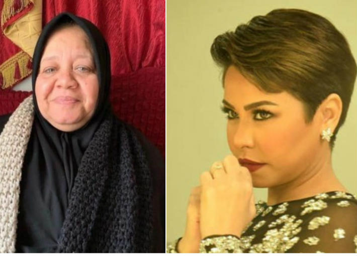 شيرين عبد الوهاب وماما سناء