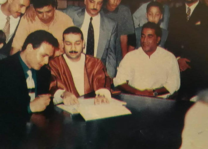 أحمد زكي ومحمد رياض