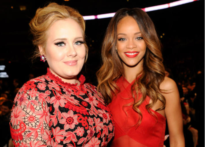 ريانا وأديل