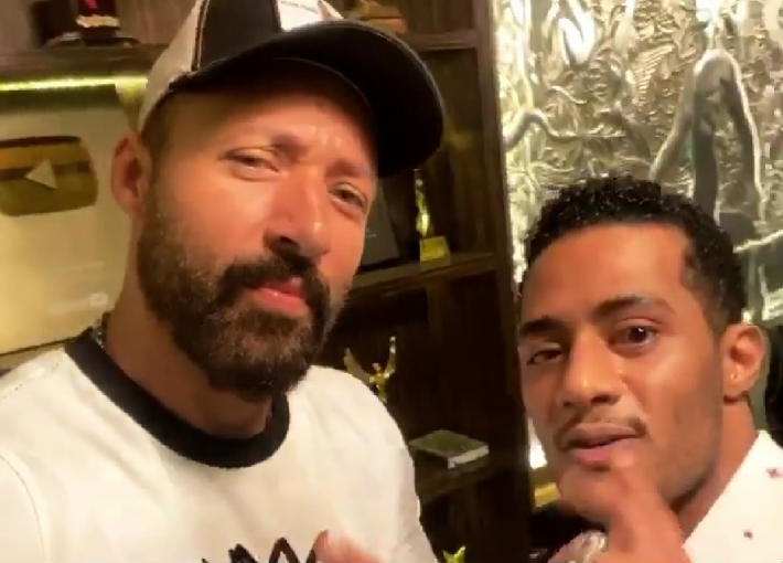 محمد رمضان وأحمد فهمي