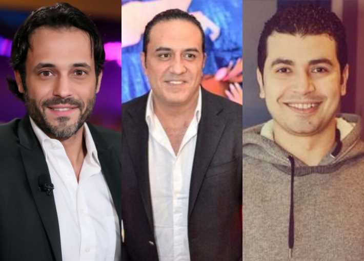 محمد أنور وخالد سرحان ويوسف الشريف