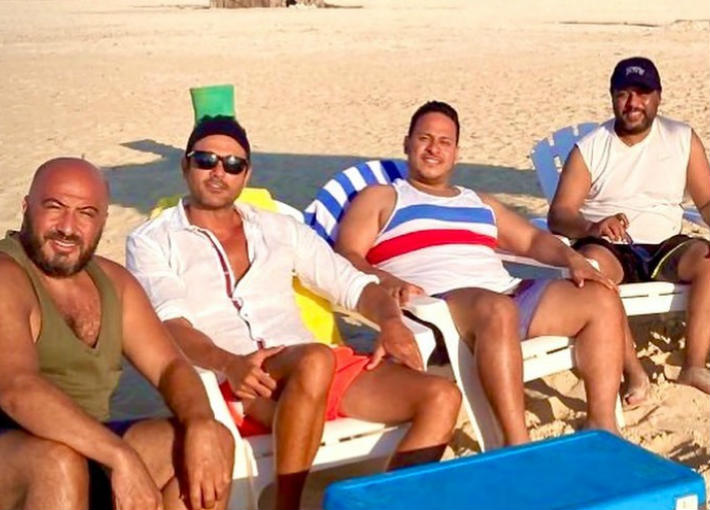 أبطال مسرحية &quot;علاء الدين&quot;