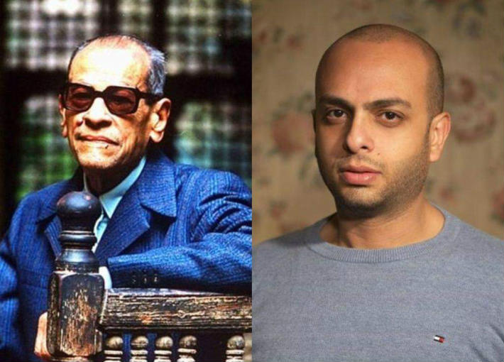 أحمد مراد ونجيب محفوظ