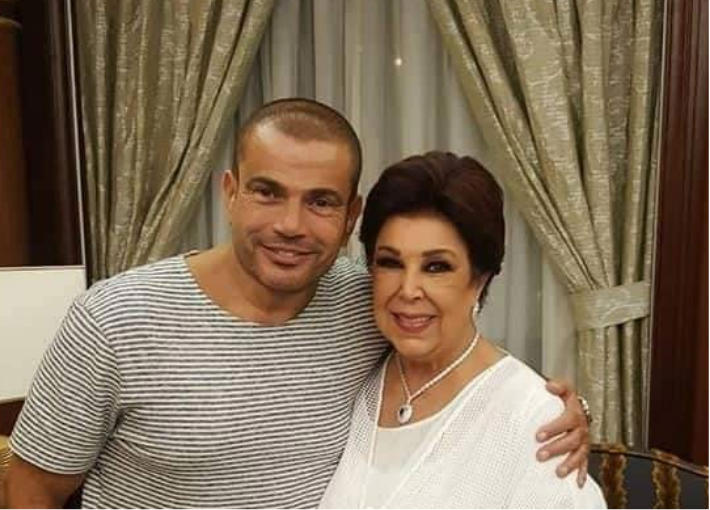 عمرو دياب ورجاء الجداوي