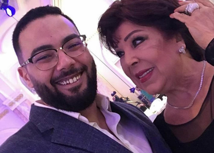 رجاء الجداوي وخالد عمرو أديب