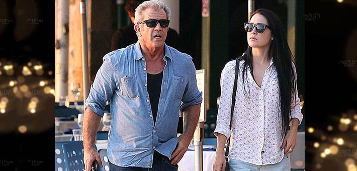 ميل جيبسون وصديقته