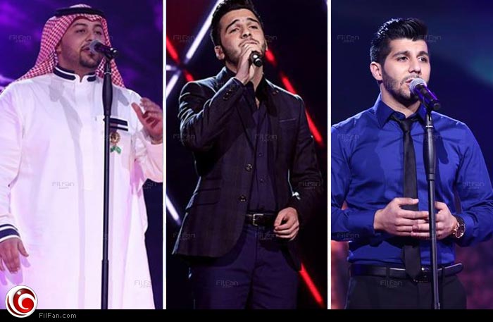 الثلاثي المتأهل لنهائي Arab Idol:  حازم وهيثم وماجد