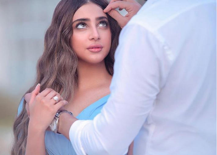 أبرار وزوجها