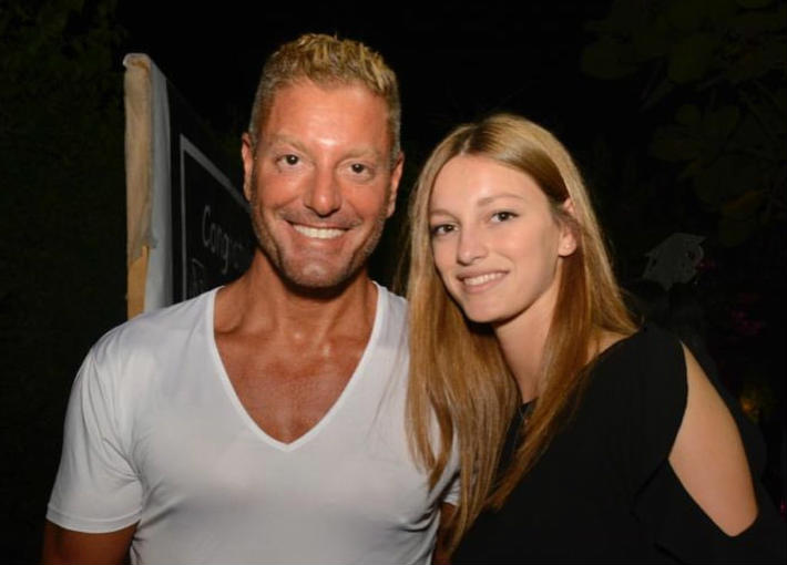 تامر هجرس وابنته