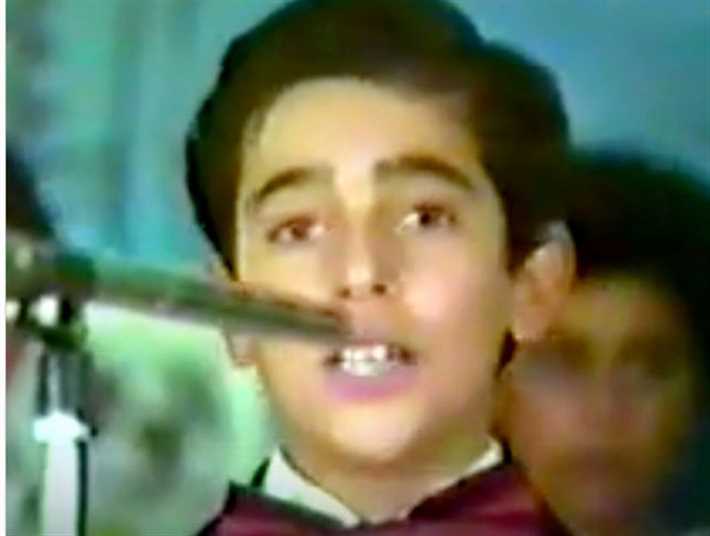 صابر الرباعي في الطفولة