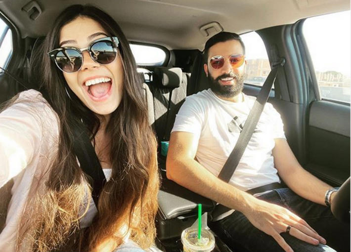 حازم إيهاب وخطيبته