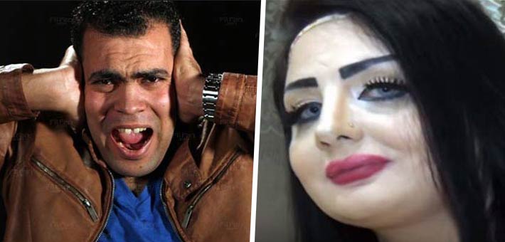 خالد عليش ومؤدية فيديو كليب &quot;ركبني المُرجيحة&quot;