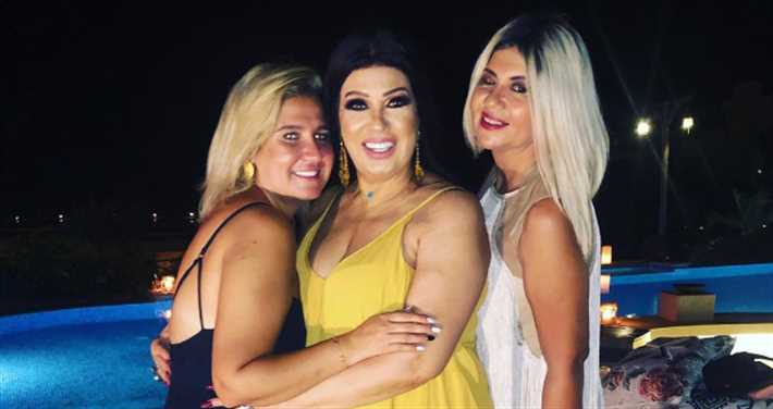 بوسي شلبي وفيفي عبده وهنا شيحة