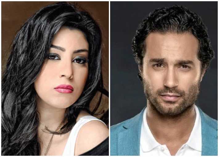 كريم فهمي وأيتن عامر