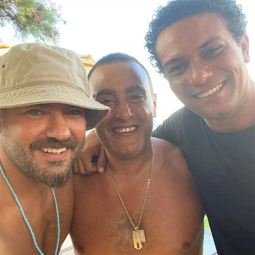 آسر والسقا وعمرو يوسف