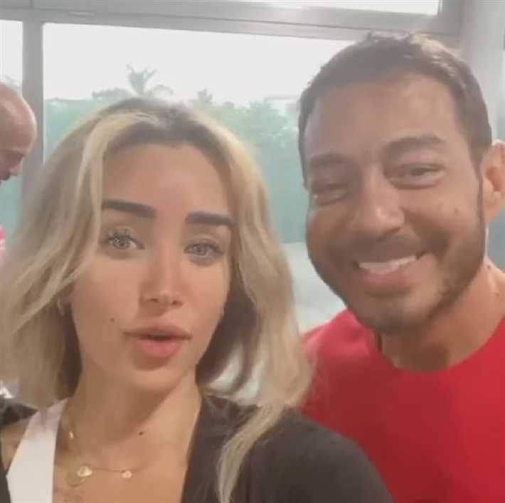 هنا الزاهد وأحمد زاهر