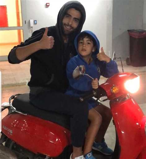 محمد كيلاني وابنه