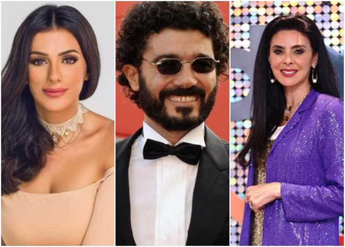 جاسمين طه وخالد النبوي وإنجي المقدم