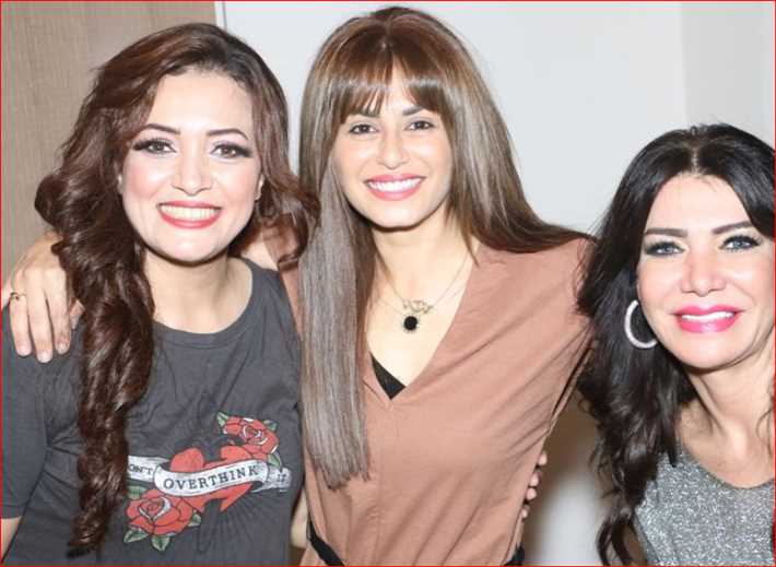 منة فضالي مع أبطال سيد درويش