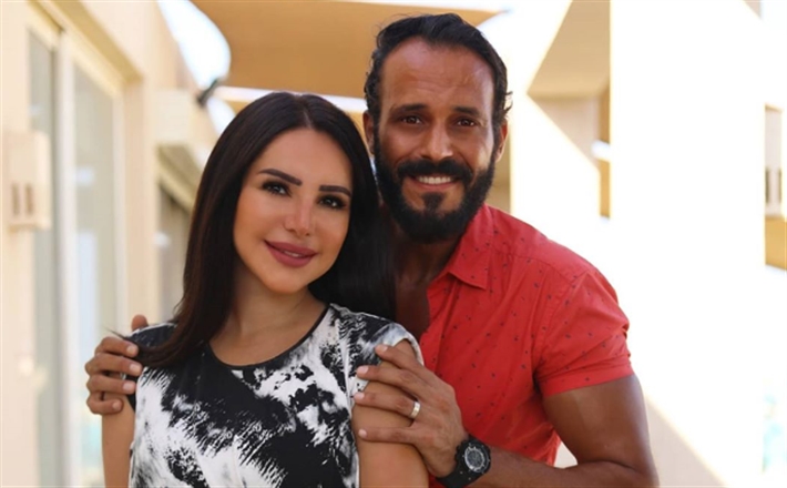 يوسف الشريف وإنجي علاء