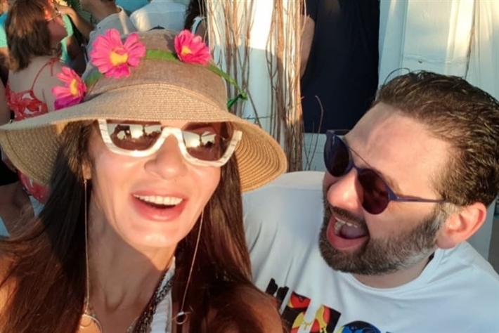 أمير شاهين ونجلاء بدر