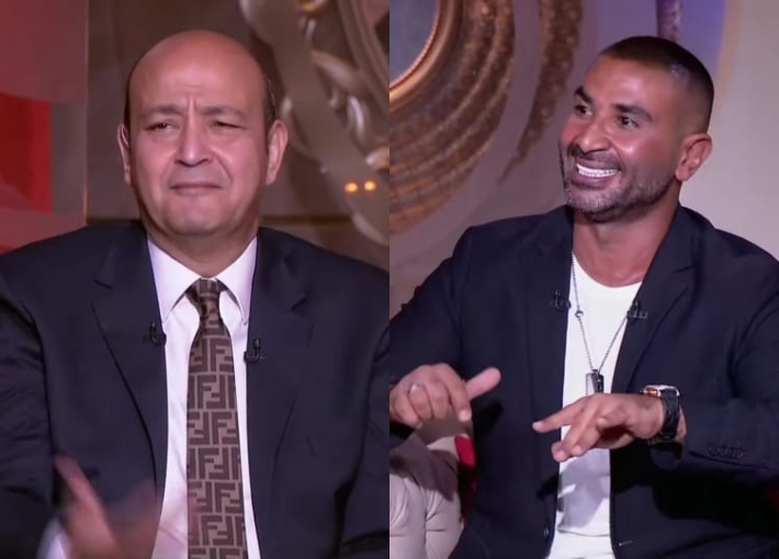 أحمد سعد وعمرو أديب