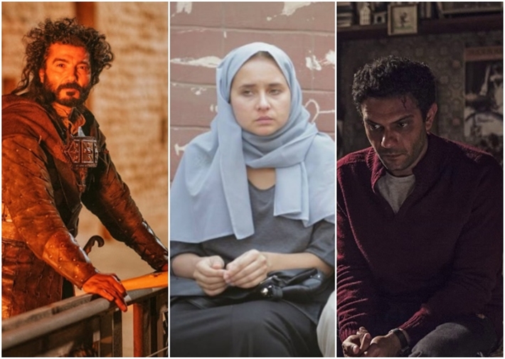 آسر ياسين في &quot;تراب الماس&quot; ونيللي كريم في &quot;حكاية بنت اسمها ذات&quot; وخالد النبوي في &quot;ممالك النار&quot;