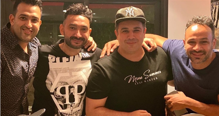 محمد عطية وهيثم نبيل ونادر حمدي وتامر حسين