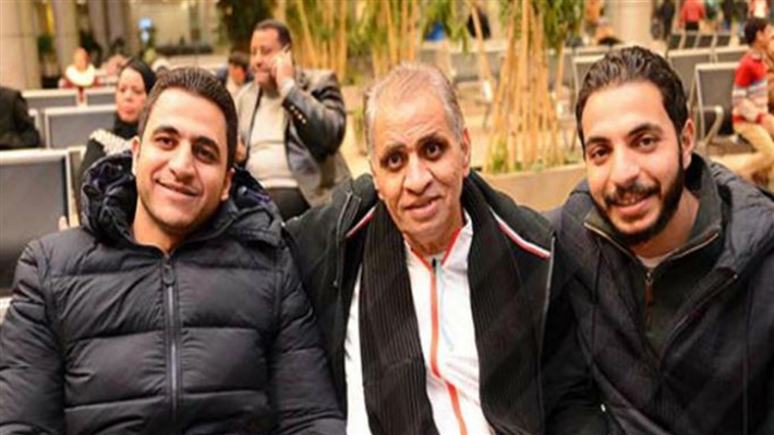 أحمد السبكي ونجليه