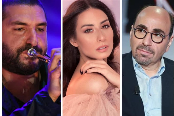 هبة طوجي وأسامة الرحباني وإبراهيم معلوف