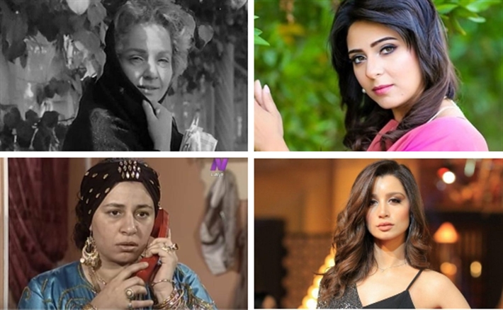 شادية وعبلة كامل ونورهان وسارة التونسي