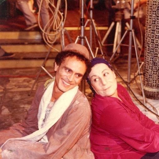 زوزو نبيل ومحمد صبحي