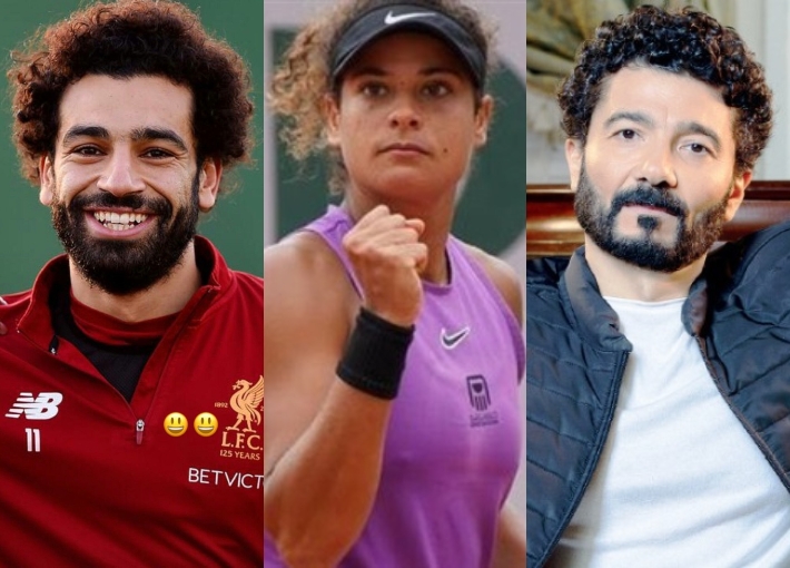 خالد النبوي وميار شريف ومحمد صلاح