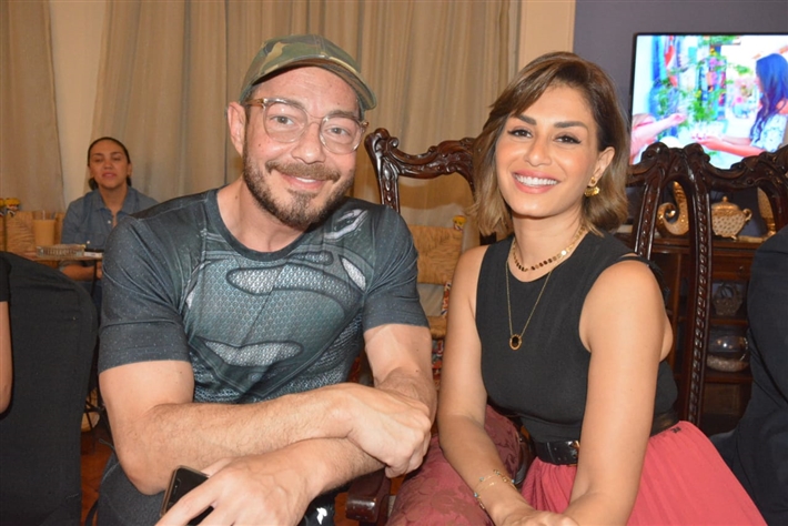 منة فضالي وأحمد زاهر