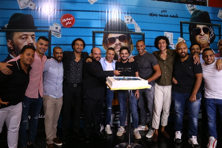 نجوم مسرح مصر في العرض الخاص للخطة العايمة