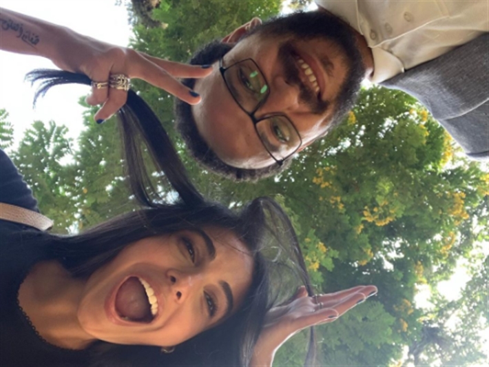 أحمد خالد صالح وسلمى أبو ضيف