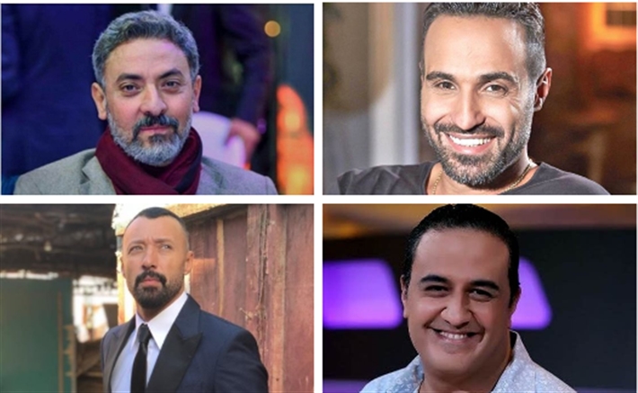 أحمد فهمي وفتحي عبد الوهاب وخالد سرحان وأحمد فهمي