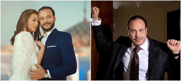 خالد صالح وأحمد وهنادي مهنى