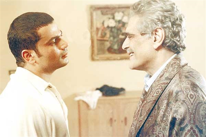 عمرو دياب وعمر الشريف من فيلم &quot;ضحك ولعب وجد وحب&quot; 