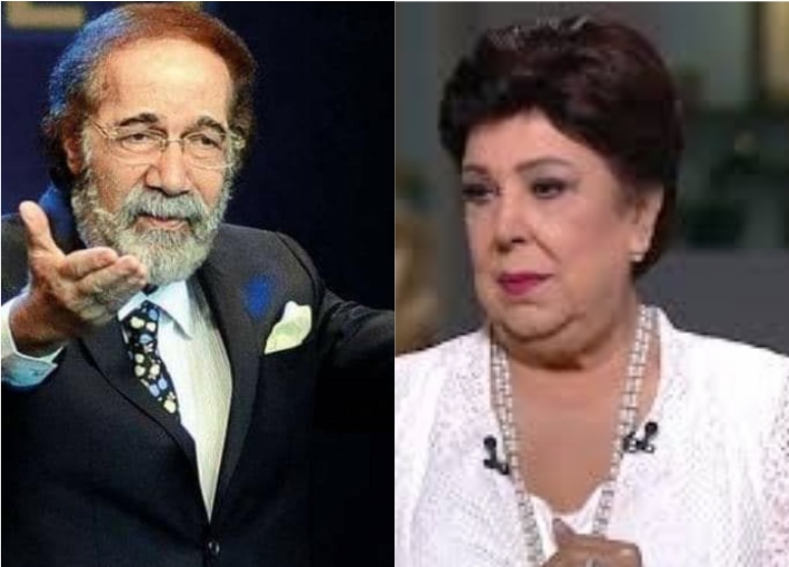 رجاء الجداوي ومحمود ياسين