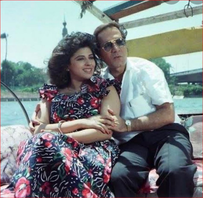 محمود ياسين وهالة صدقي