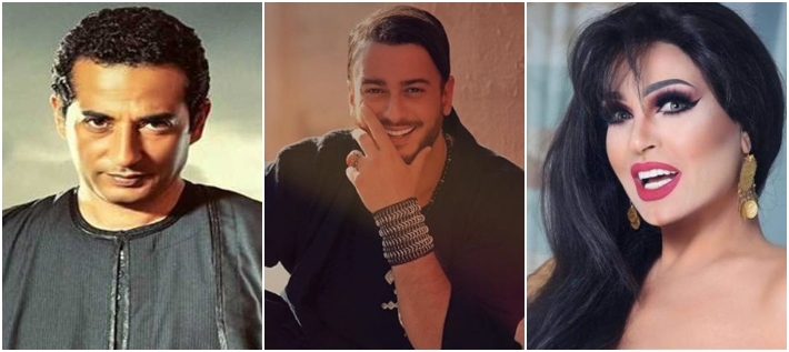 فيفي- سعد لمجرد- عمرو سعد