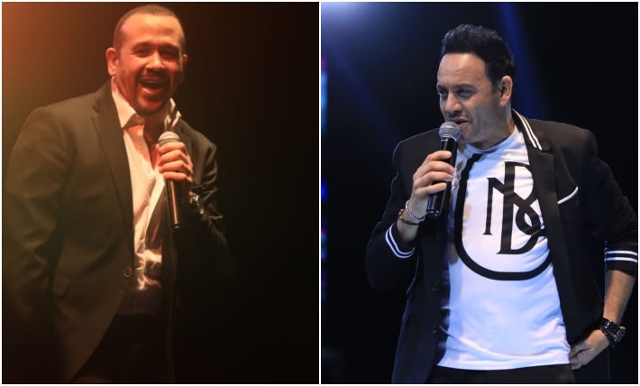 مصطفى قمر وهشام عباس