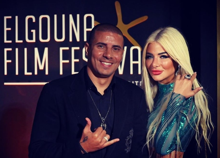 محمد زيدان وزوجته