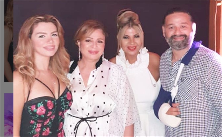 أمير شاهين وبوسي وإلهام 