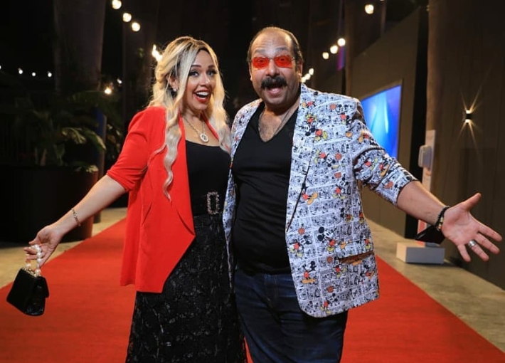 محمد ثروت وزوجته