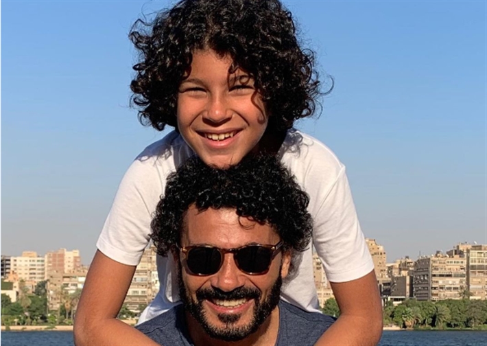 خالد النبوي وابنه