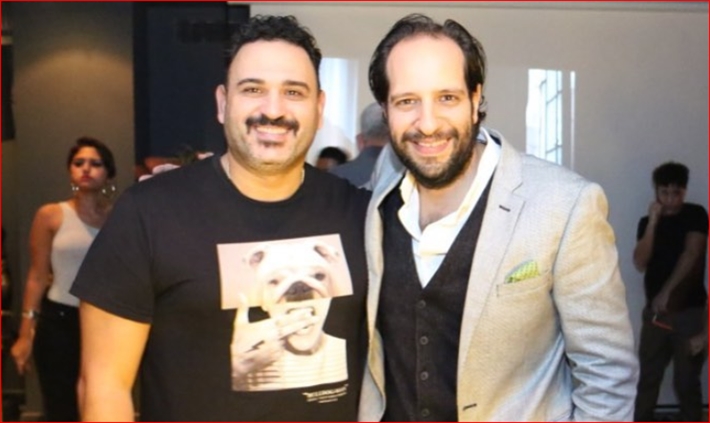 أحمد أمين وأكرم حسني