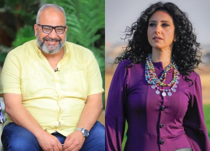 حنان مطاوع وبيومي فؤاد