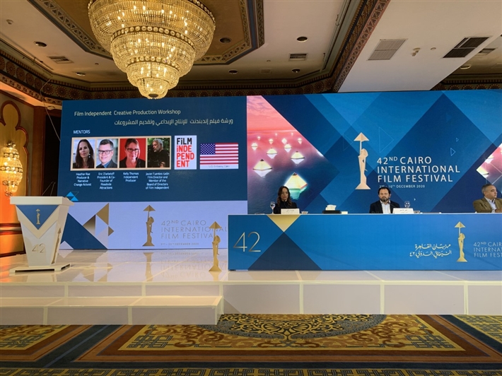 من مؤتمر مهرجان القاهرة 4